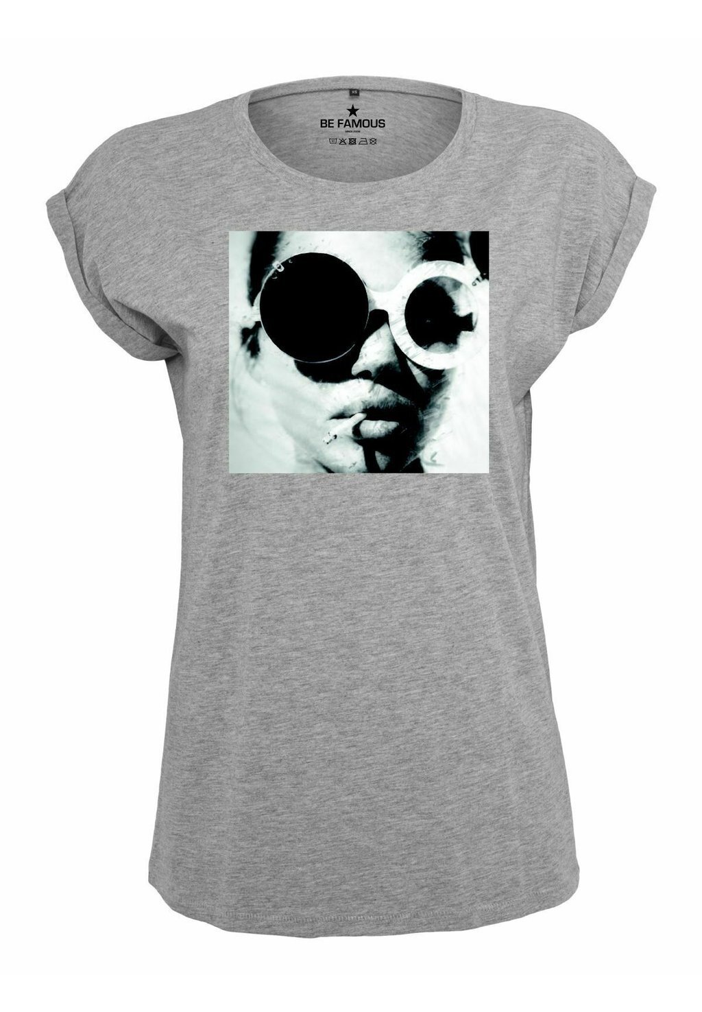 Футболка с принтом CLASSIC ROLL UP GLASSES Be Famous, серый
Футболка с принтом CLASSIC ROLL UP GLASSES Be Famous, серый