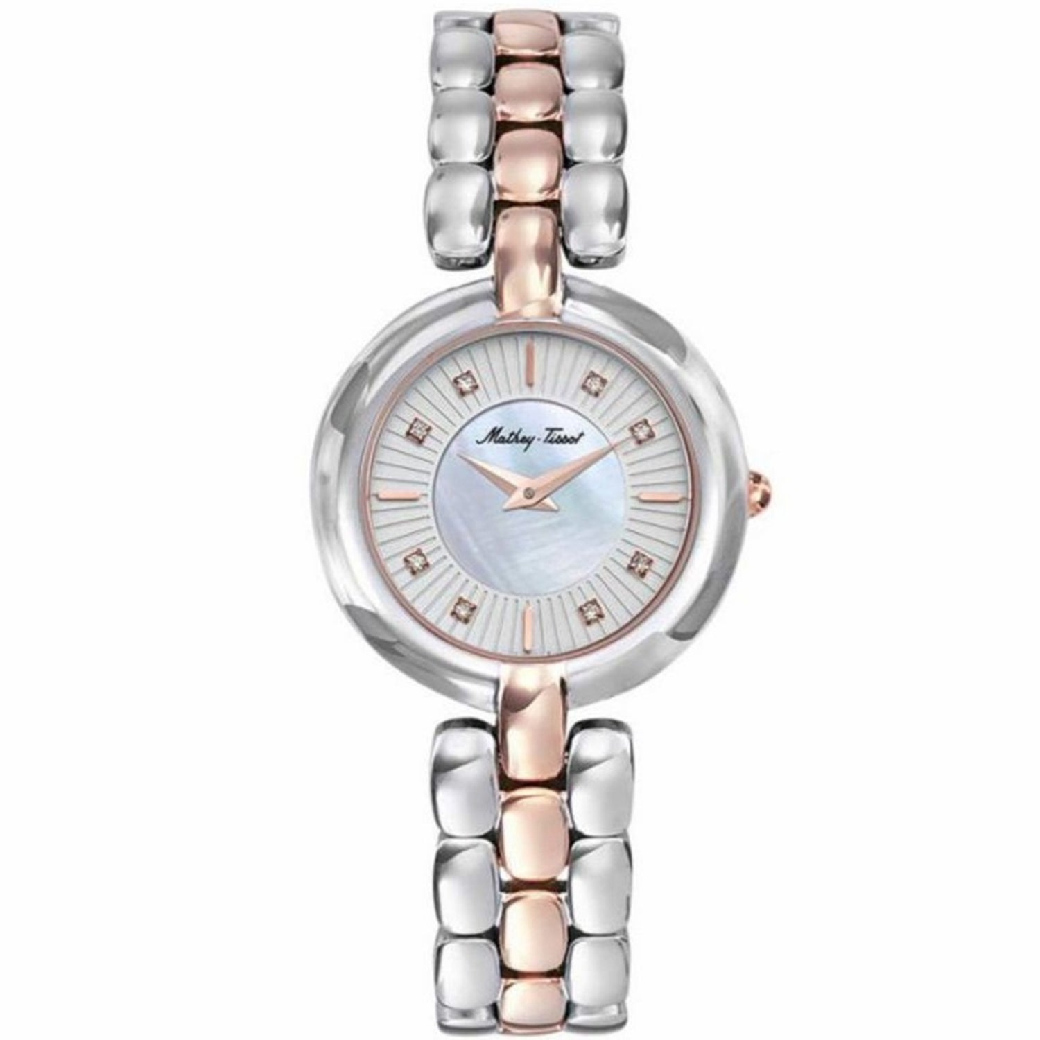 Женские часы Mathey Tissot Farah с серебристым циферблатом, серебряный
Женские часы Mathey Tissot Farah с серебристым циферблатом, серебряный