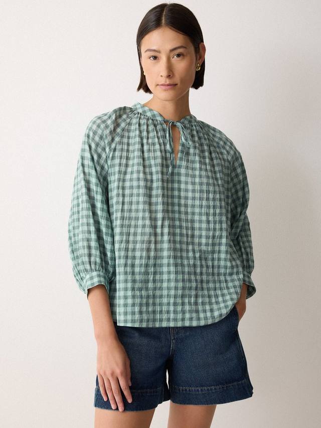 Расслабленная блузка Jigsaw, Green/Multi
Расслабленная блузка Jigsaw, Green/Multi