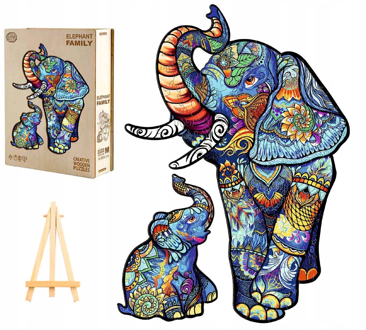 Большой Деревянный Пазл 265 Деталей Слоновая Семья Слон В Деревянной Ящике Pasjo24
Большой Деревянный Пазл 265 Деталей Слоновая Семья Слон В Деревянной Ящике Pasjo24