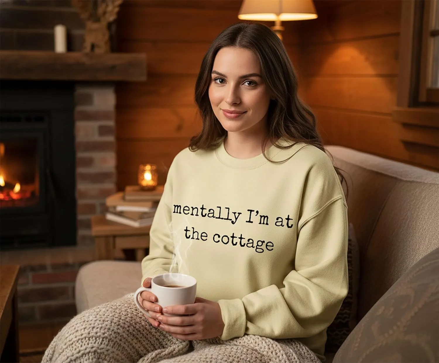 Толстовка I'm At the Cottage с принтом Cottage Life Czbic
Толстовка I'm At the Cottage с принтом Cottage Life Czbic