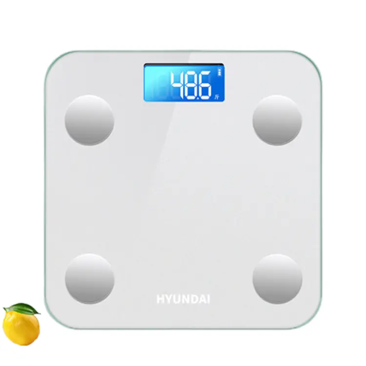 Электронные весы для измерения веса и состава тела Smart Body Fat Measurement для домашнего использования, точные, компактные, высокая точность B96 HYUNDAI, белый
Электронные весы для измерения веса и состава тела Smart Body Fat Measurement для домашнего использования, точные, компактные, высокая точность B96 HYUNDAI, белый