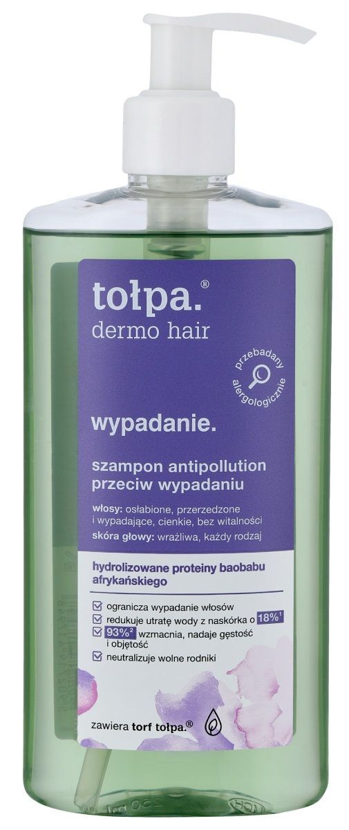 Tołpa Dermo Hair Wypadanie шампунь, 250 ml
Tołpa Dermo Hair Wypadanie шампунь, 250 ml