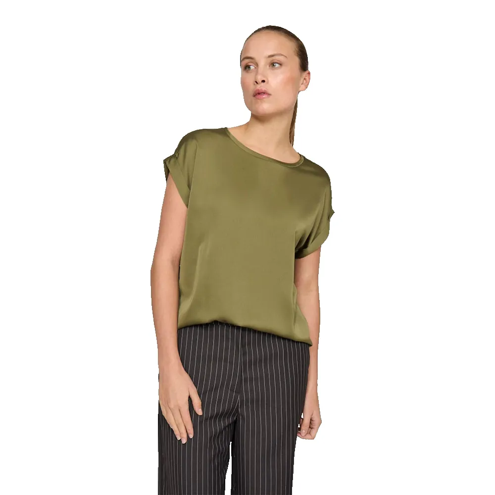Блузка с коротким рукавом Vila Ellette, зеленый
Блузка с коротким рукавом Vila Ellette, зеленый