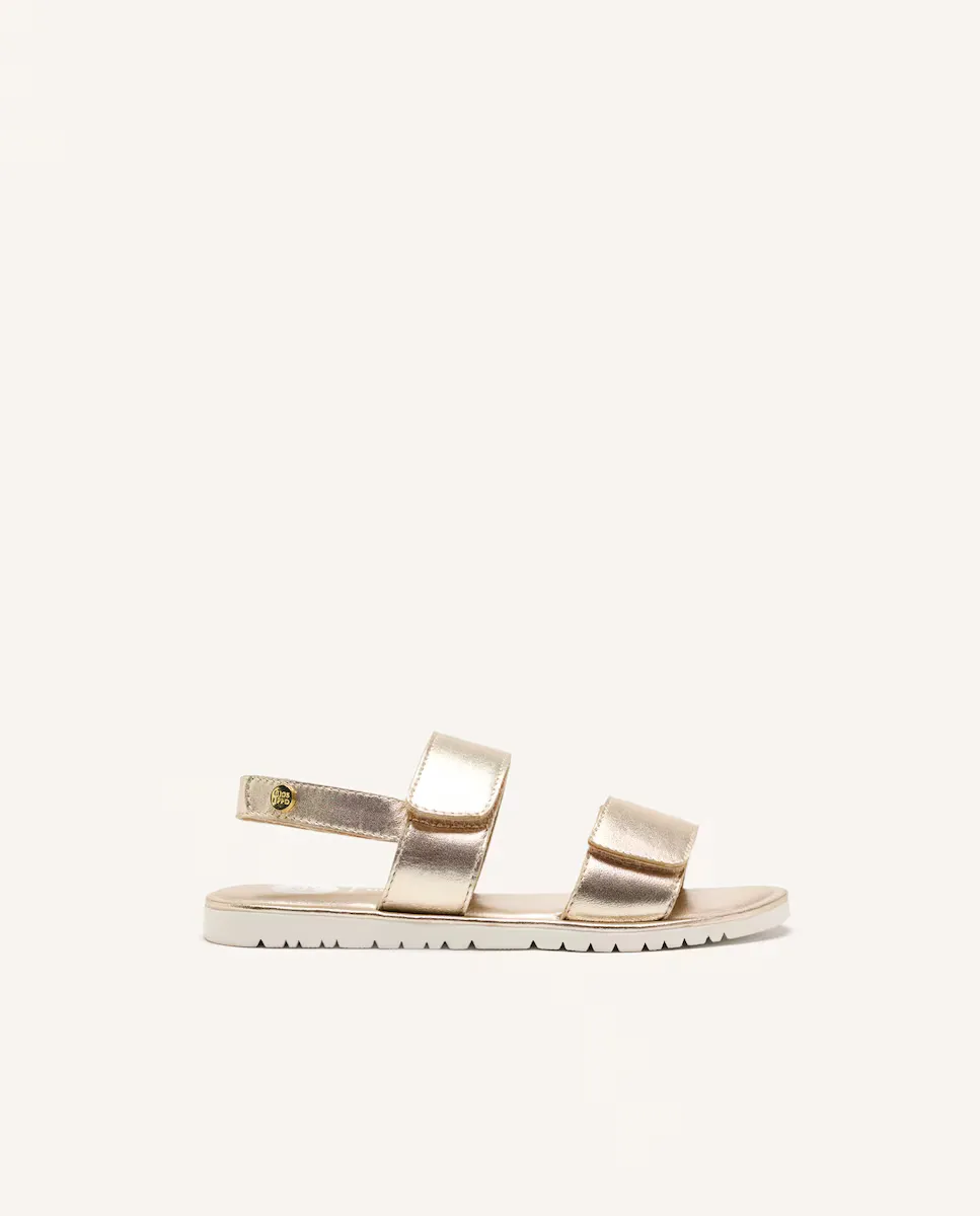 Женские кожаные босоножки с регулируемой застежкой и гибкой подошвой Gioseppo, золотой
Женские кожаные босоножки с регулируемой застежкой и гибкой подошвой Gioseppo, золотой