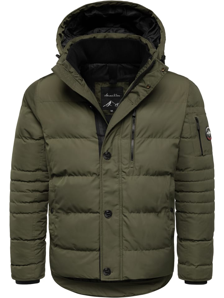 Зимняя куртка AKRON оливкового цвета Amaci&Sons
Зимняя куртка AKRON оливкового цвета Amaci&Sons