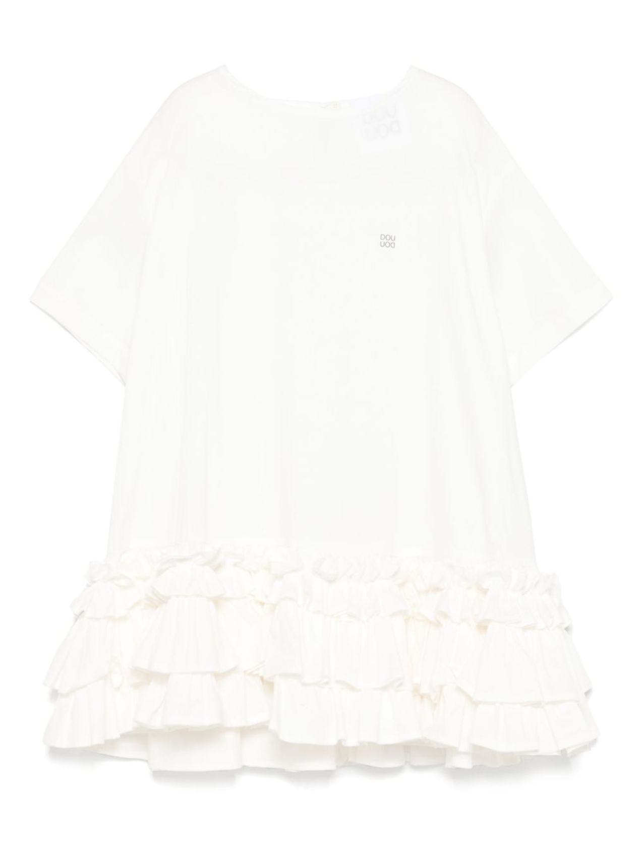 Douuod Kids платье с оборками, белый
Douuod Kids платье с оборками, белый