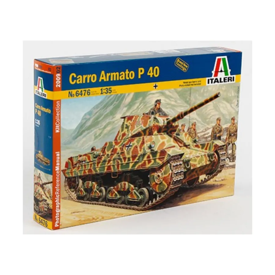 Карро Армато P40, Military Vehicles (1:35) (Italeri)
Карро Армато P40, Military Vehicles (1:35) (Italeri)