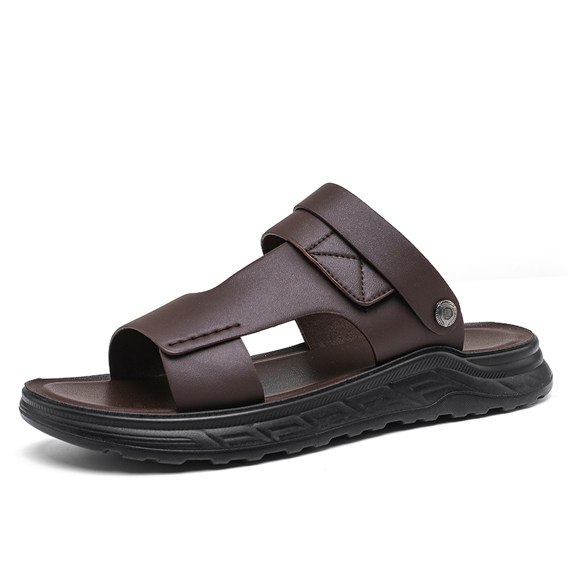 LONGYING Мужские пляжные сандалии коричневые, цвет Brown
LONGYING Мужские пляжные сандалии коричневые, цвет Brown