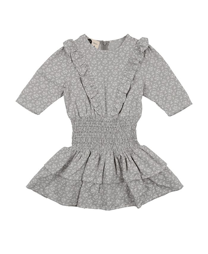 Детское платье с коротким рукавом и цветочным принтом - для малышей и детей постарше Maniere, серый
Детское платье с коротким рукавом и цветочным принтом - для малышей и детей постарше Maniere, серый