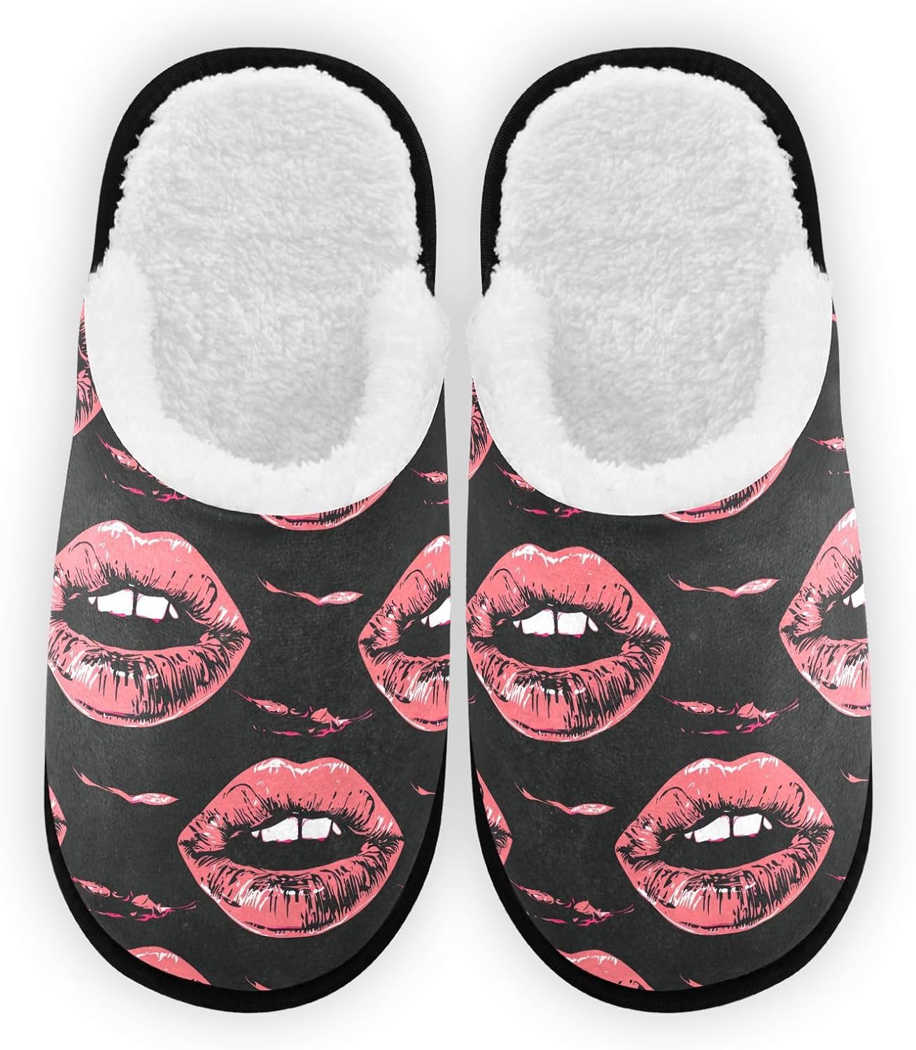 Мягкие тапочки FENOCHE Pink Lips для женщин и мужчин, теплые и удобные, для путешествий и спа, противоскользящие домашние тапочки, Multicolor
Мягкие тапочки FENOCHE Pink Lips для женщин и мужчин, теплые и удобные, для путешествий и спа, противоскользящие домашние тапочки, Multicolor