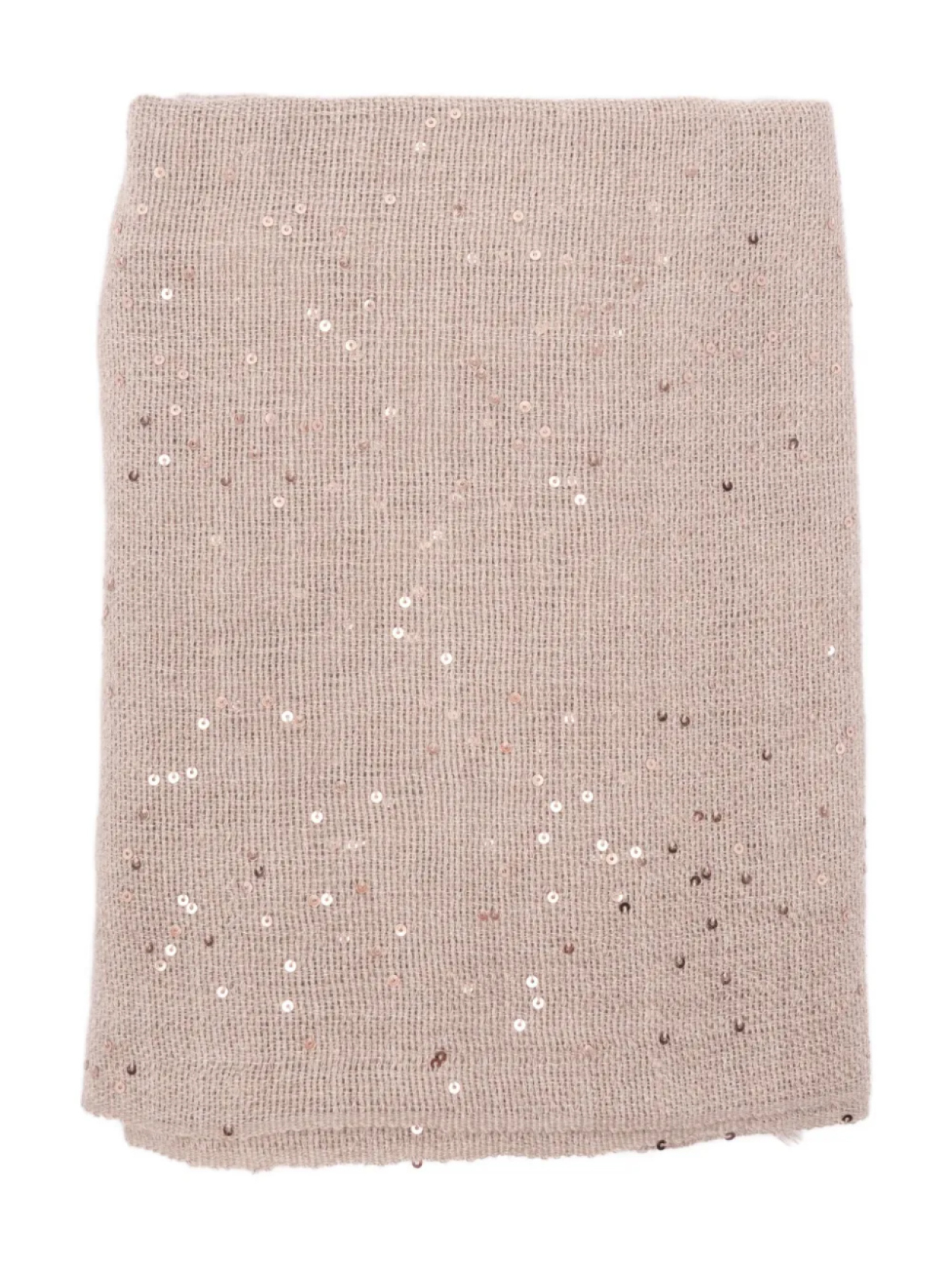 Украшенный шарф Brunello Cucinelli, нейтральный
Украшенный шарф Brunello Cucinelli, нейтральный