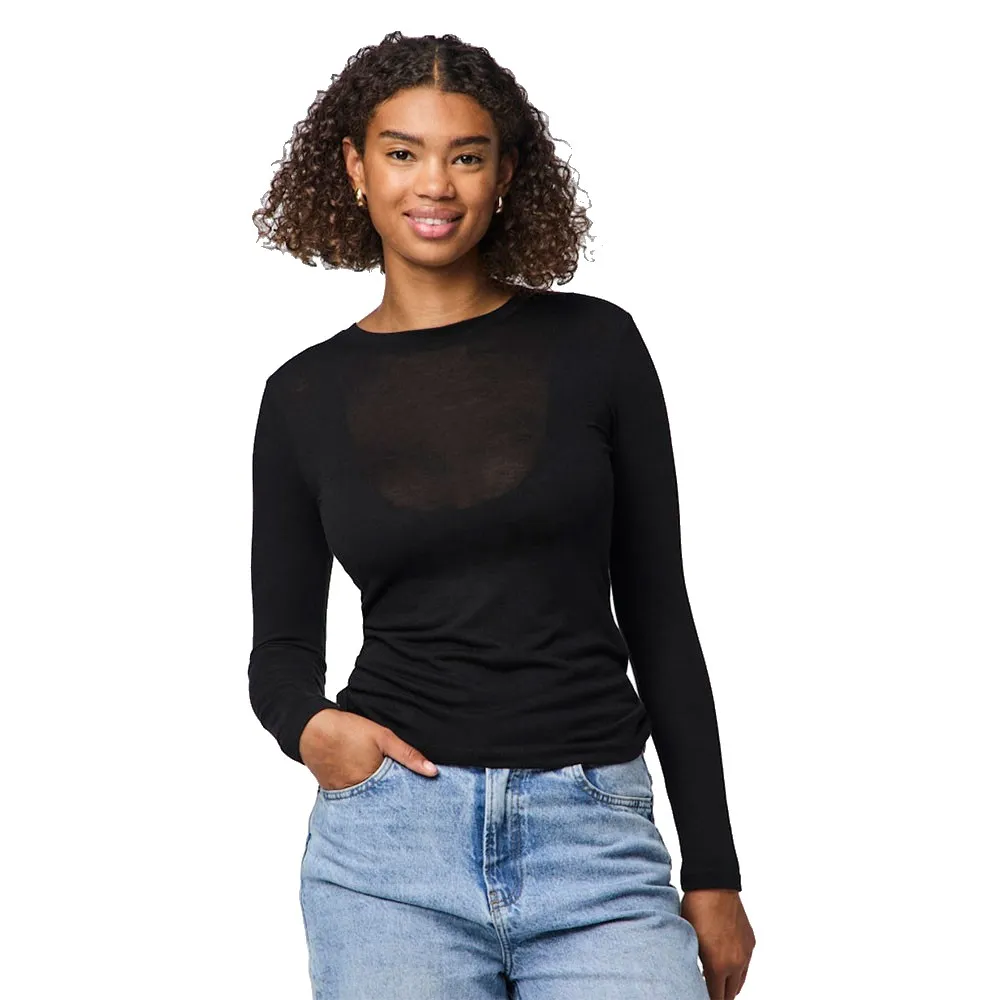 Лонгслив Pieces Maria, черный
Лонгслив Pieces Maria, черный