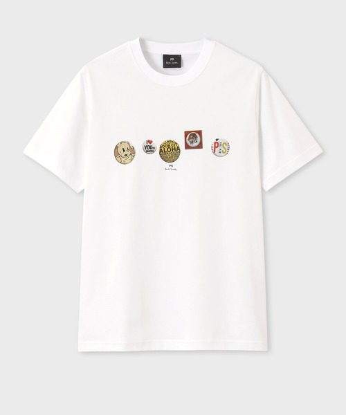 PS Paul Smith Футболка с коротким рукавом, крой с принтом, Paul Smith, белый
PS Paul Smith Футболка с коротким рукавом, крой с принтом, Paul Smith, белый