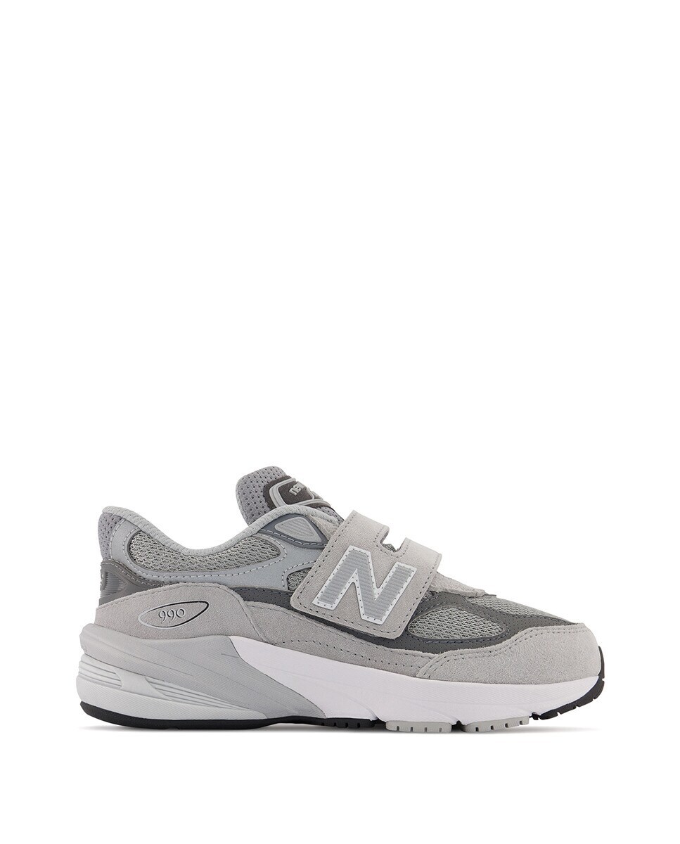 Детские повседневные кроссовки New Balance 990 v6 New Balance, серый
Детские повседневные кроссовки New Balance 990 v6 New Balance, серый