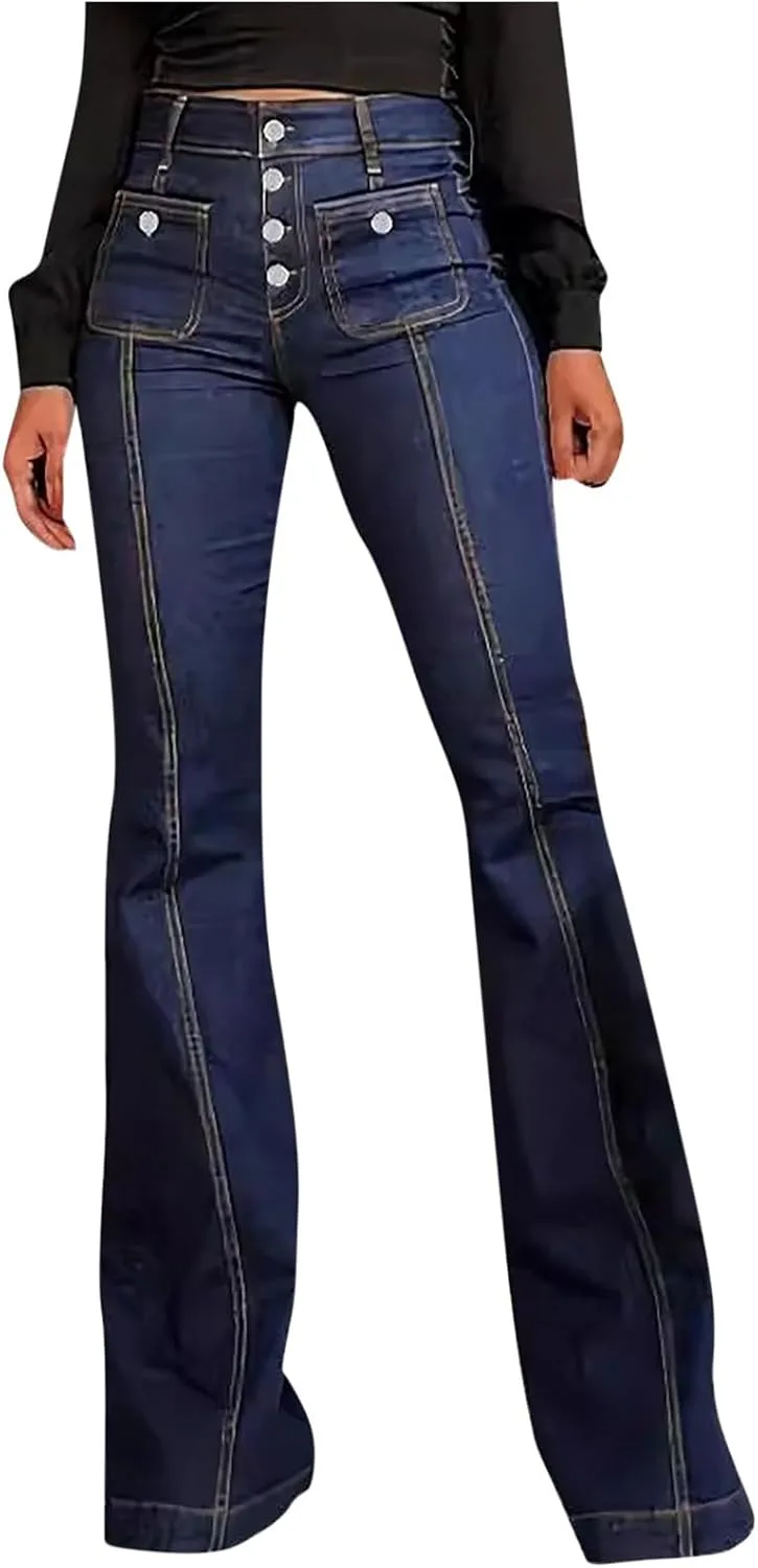 Женские джинсы с высокой талией, скинни и расклешенные NATHGAM
Женские джинсы с высокой талией, скинни и расклешенные NATHGAM