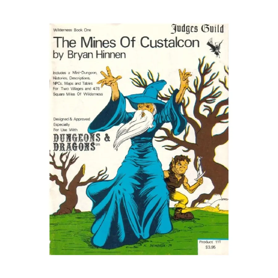 Модуль Mines of Custalcon (1st Printing), Dungeons & Dragons Fantasy Modules (G - M) (Judges Guild)
Модуль Mines of Custalcon (1st Printing), Dungeons & Dragons Fantasy Modules (G - M) (Judges Guild)