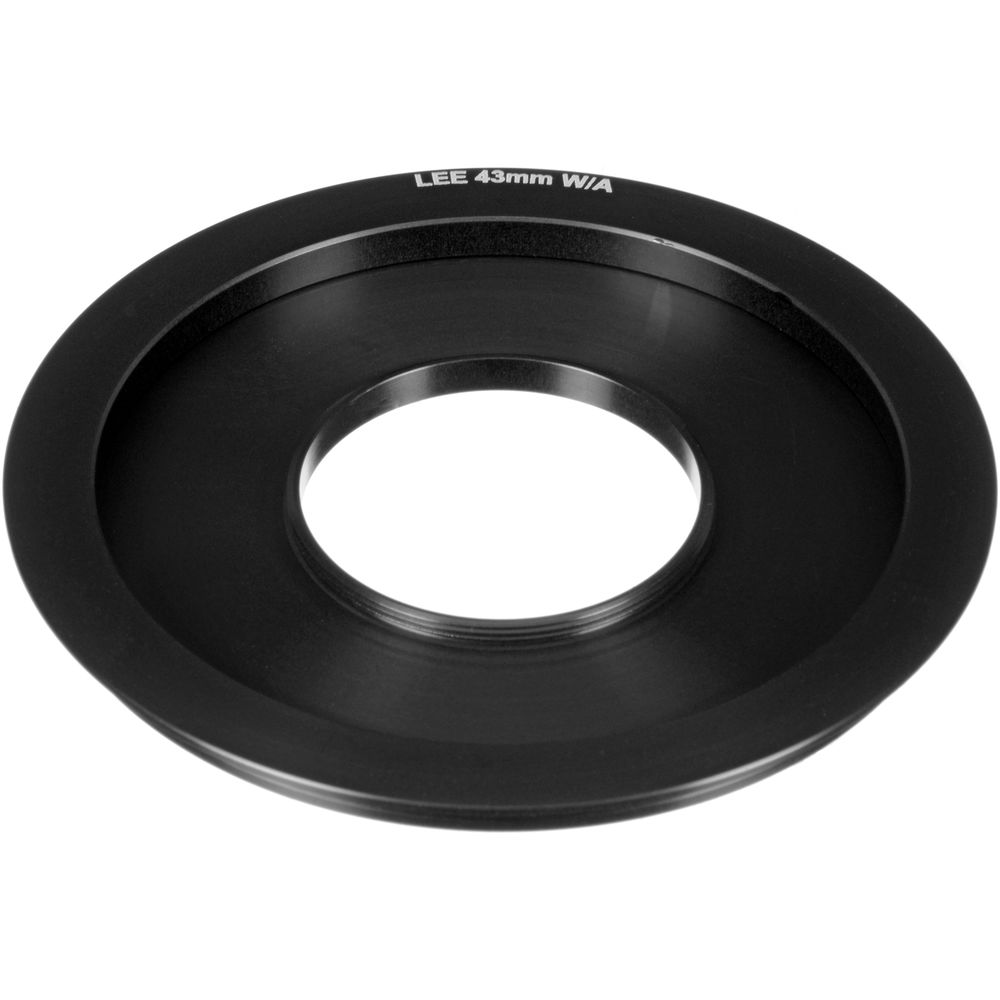 LEE Filters 43mm Wide-Angle Lens Adapter Ring for 100mm WAR-043
LEE Filters 43mm Wide-Angle Lens Adapter Ring for 100mm WAR-043