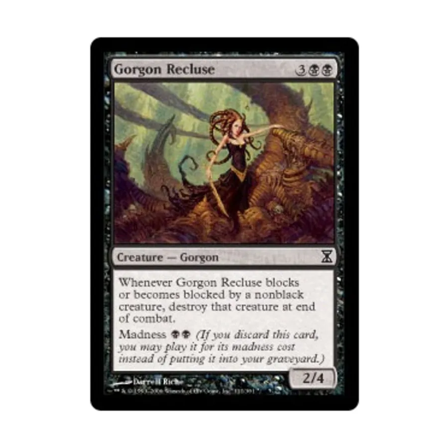 CCG Горгона-отшельник (С), MTG - Time Spiral
CCG Горгона-отшельник (С), MTG - Time Spiral