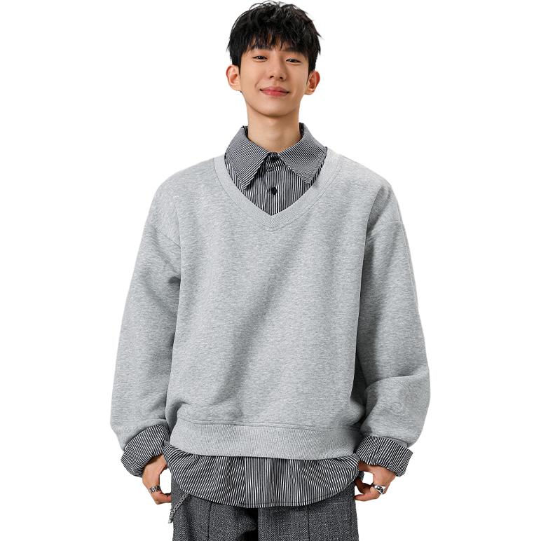 Свитшот Unisex Lapel Moderate Regular VanCamel, светло-серый
Свитшот Unisex Lapel Moderate Regular VanCamel, светло-серый