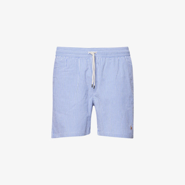 Пляжные шорты Traveler в полоску Polo Ralph Lauren, цвет cruise royal seersucker
Пляжные шорты Traveler в полоску Polo Ralph Lauren, цвет cruise royal seersucker