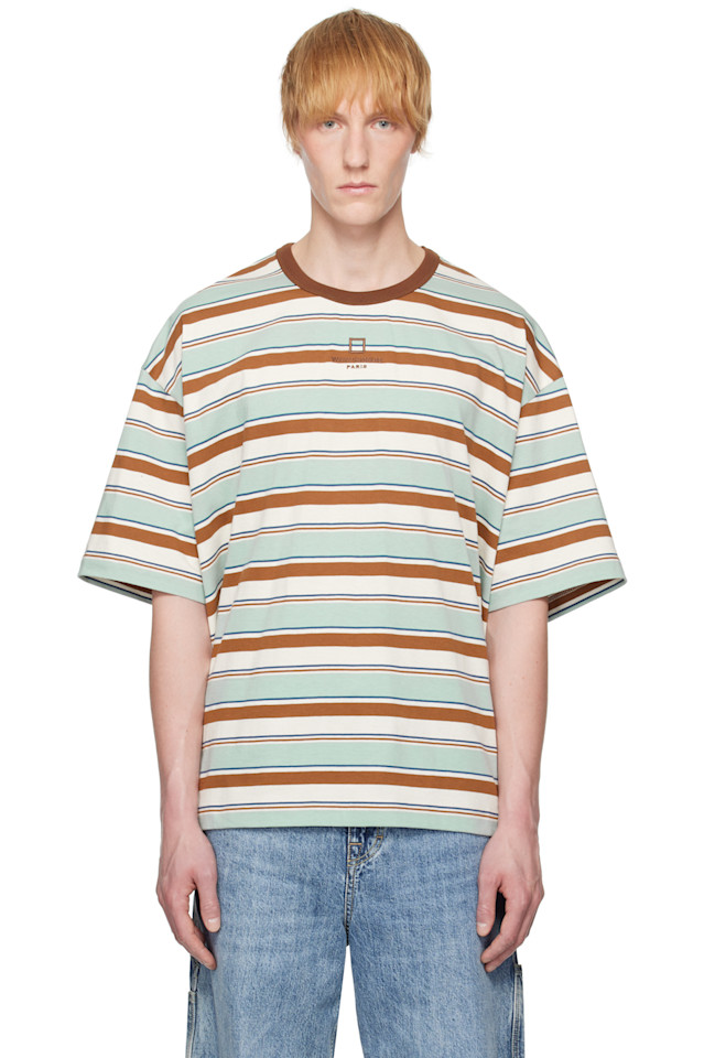 Полосатая футболка Wooyoungmi, цвет mint
Полосатая футболка Wooyoungmi, цвет mint