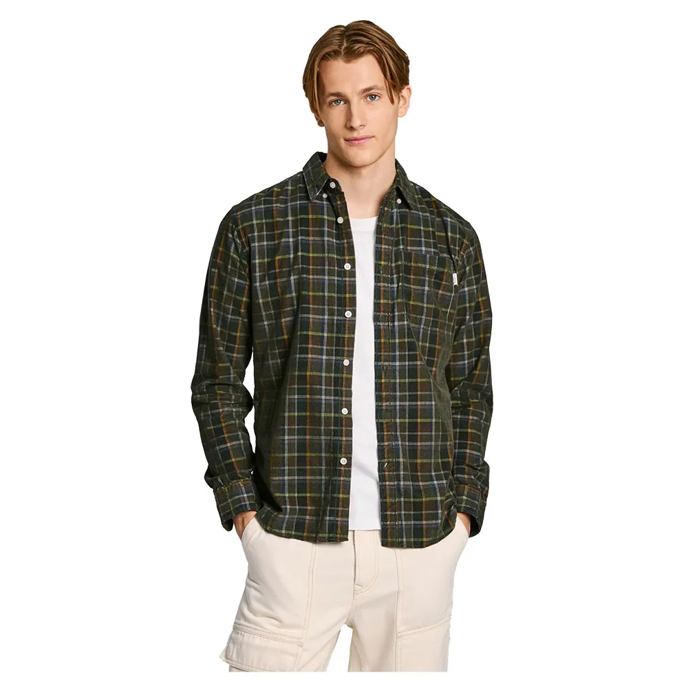 Рубашка Pepe Jeans Max, зеленый
Рубашка Pepe Jeans Max, зеленый