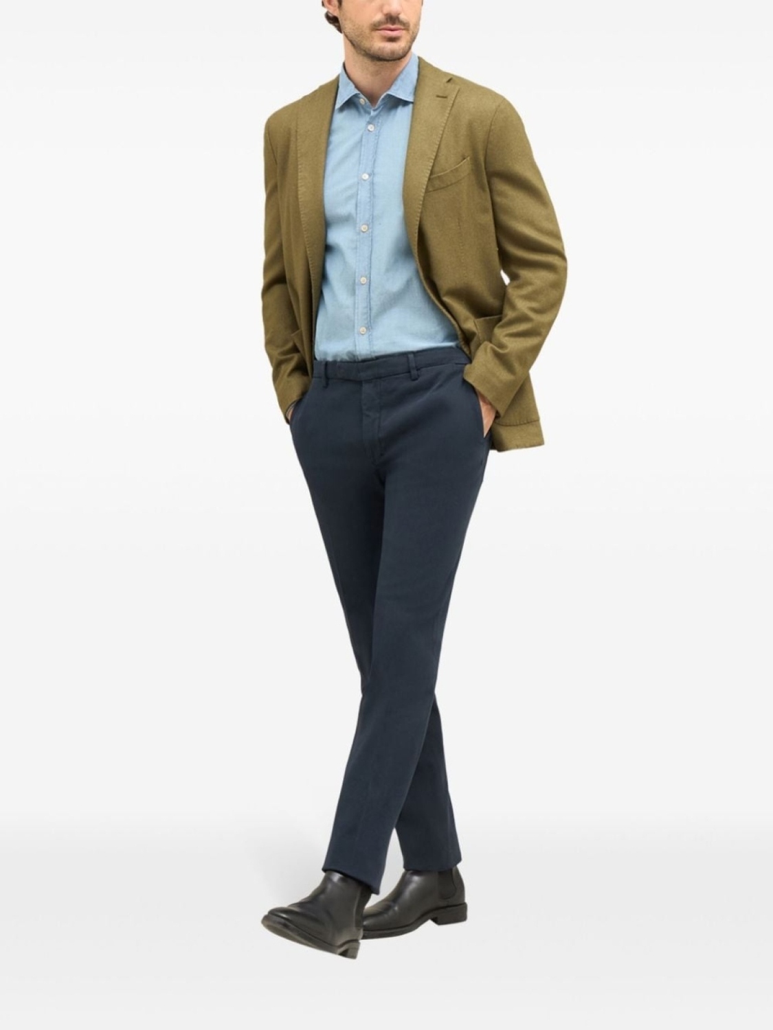 Однобортный пиджак K-Jacket Boglioli, зеленый
Однобортный пиджак K-Jacket Boglioli, зеленый