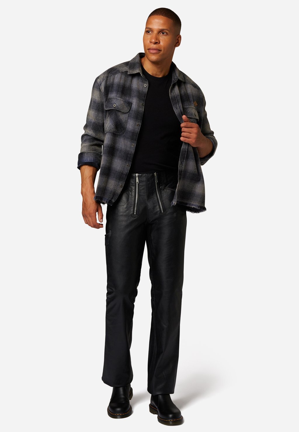 Кожаные брюки ZIMMERMANNS Ricano, черный
Кожаные брюки ZIMMERMANNS Ricano, черный