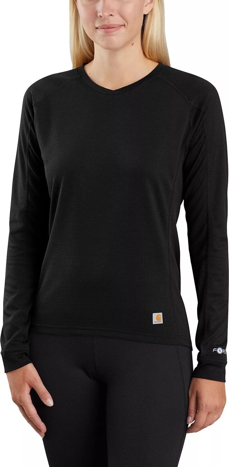 Женская базовая футболка Carhartt Base Force среднего веса Tech Crew, черный
Женская базовая футболка Carhartt Base Force среднего веса Tech Crew, черный