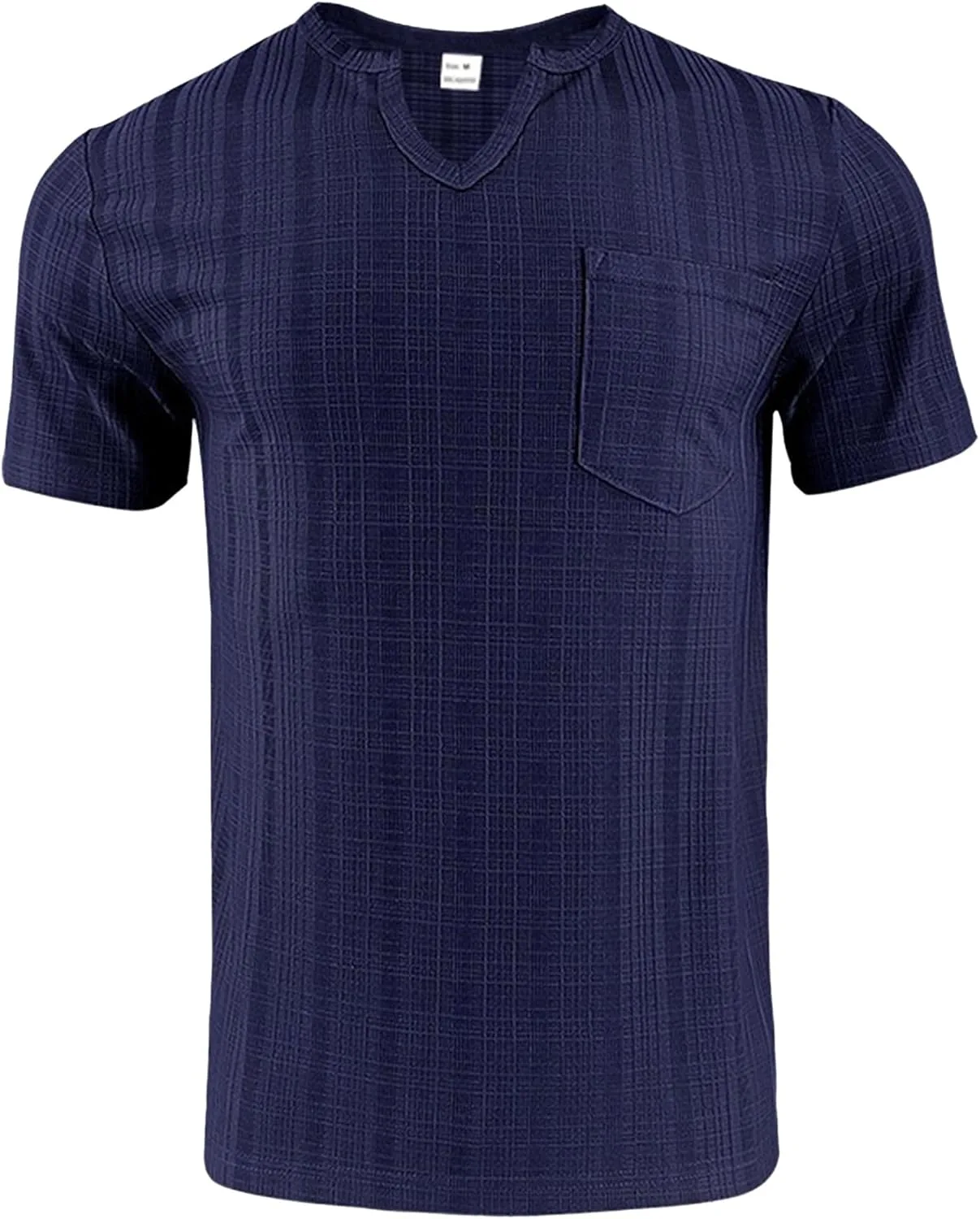 Мужская летняя футболка Maiyifu-GJ с V-образным вырезом и карманом
Мужская летняя футболка Maiyifu-GJ с V-образным вырезом и карманом