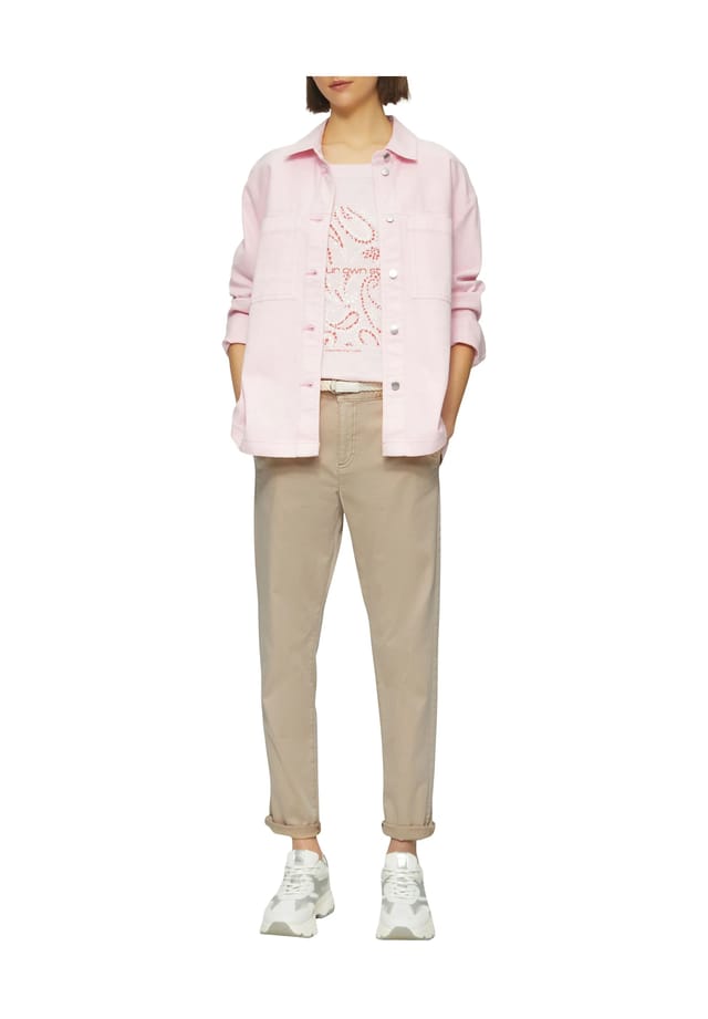 Ремень чинос S.Oliver, коричневый 
Ремень чинос S.Oliver, коричневый