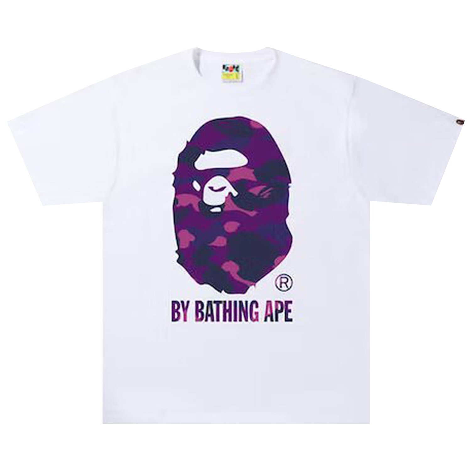 Футболка BAPE Color Camo By Bathing Ape, цвет Белый/Фиолетовый
Футболка BAPE Color Camo By Bathing Ape, цвет Белый/Фиолетовый