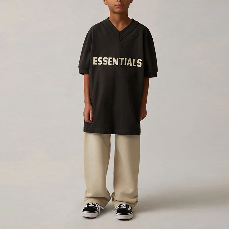 Детская футболка Fear Of God Essentials, цвет Black Iron
Детская футболка Fear Of God Essentials, цвет Black Iron