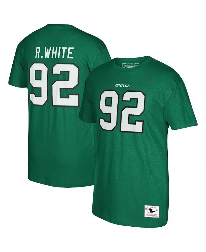 Мужская футболка Reggie White Kelly Green Philadelphia Eagles с логотипом и номером игрока, вышедшего на пенсию Mitchell & Ness
Мужская футболка Reggie White Kelly Green Philadelphia Eagles с логотипом и номером игрока, вышедшего на пенсию Mitchell & Ness