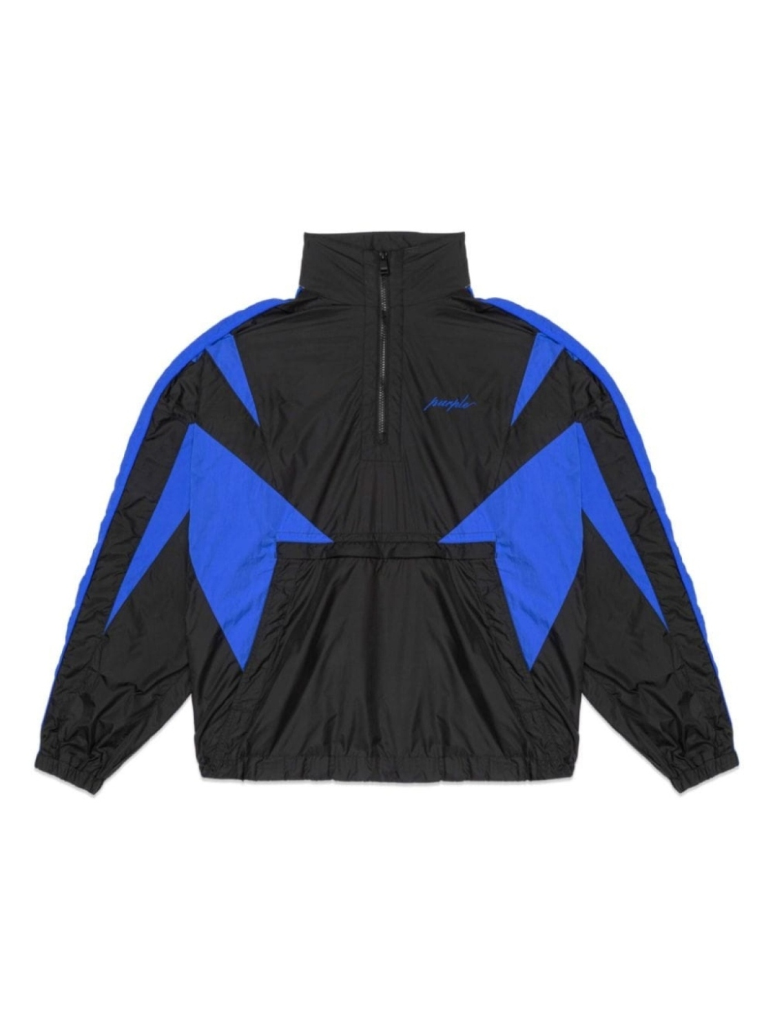 Ветровка на молнии с логотипом Purple Brand, черный
Ветровка на молнии с логотипом Purple Brand, черный