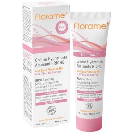 Florame Насыщенный успокаивающий увлажняющий крем 50 мл
Florame Насыщенный успокаивающий увлажняющий крем 50 мл