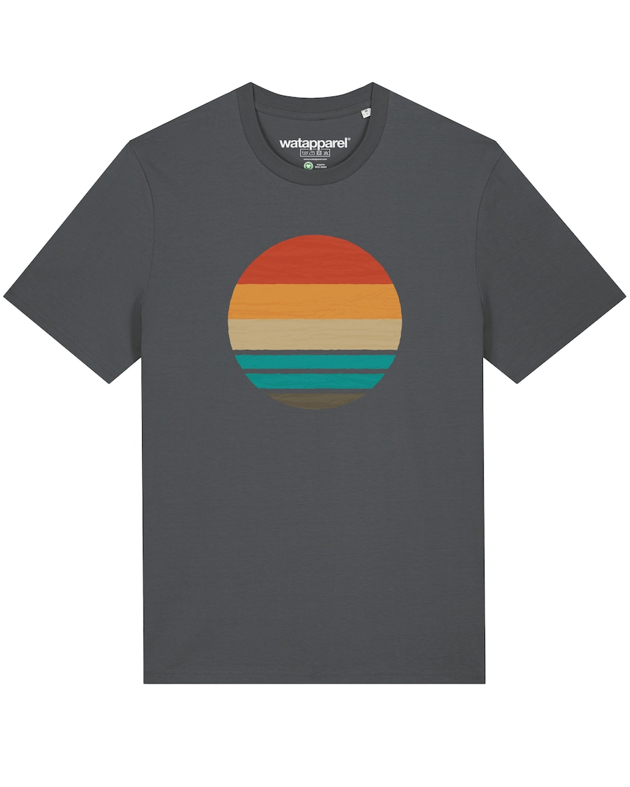 Рубашка Watapparel Retro Sunset Ocean, антрацит
Рубашка Watapparel Retro Sunset Ocean, антрацит