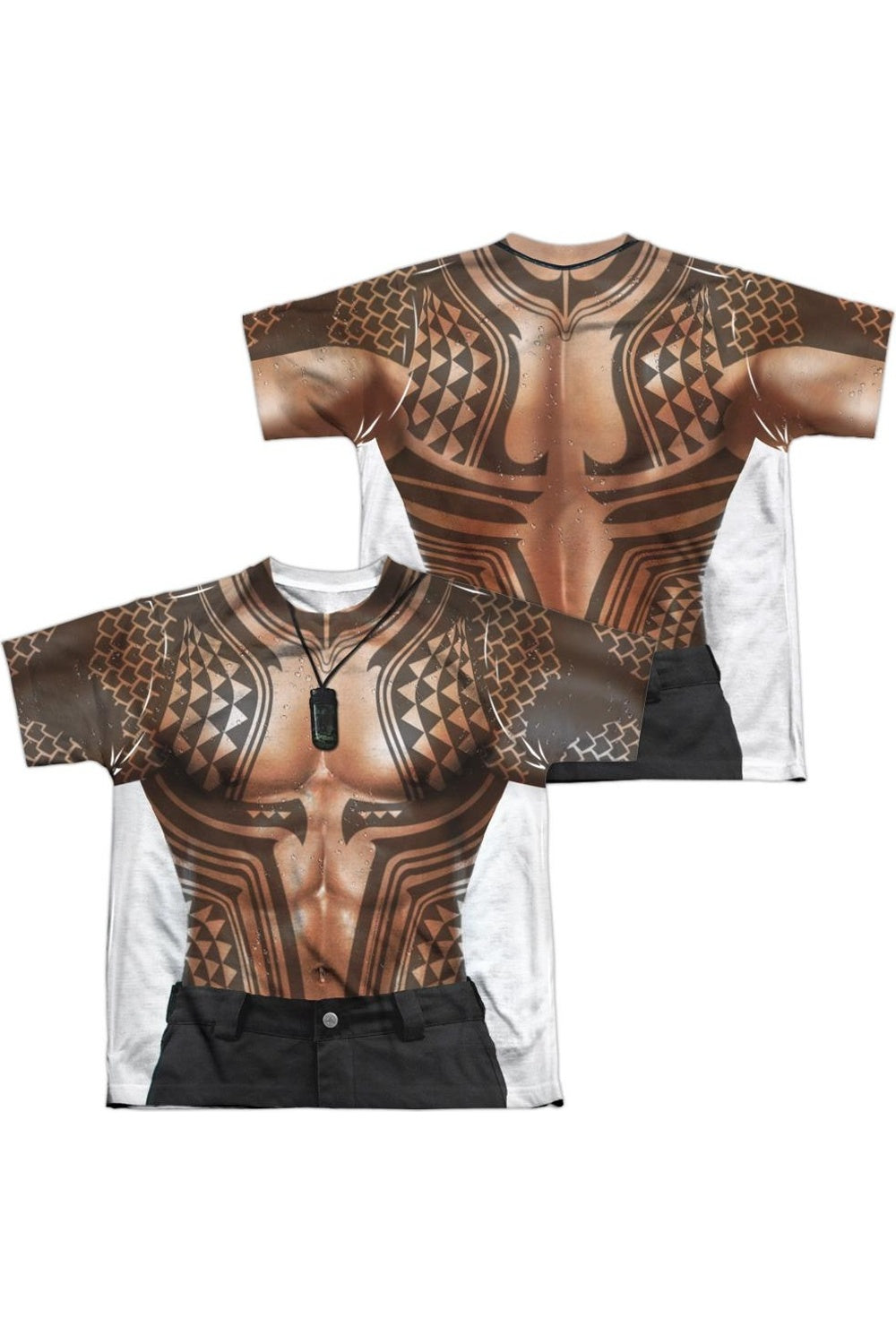 Футболка с коротким рукавом для детей с тату Aquaman (принт спереди и сзади) Gildan, белый
Футболка с коротким рукавом для детей с тату Aquaman (принт спереди и сзади) Gildan, белый