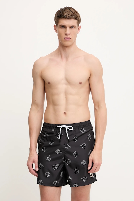 Пляжные шорты Karl Lagerfeld, черный
Пляжные шорты Karl Lagerfeld, черный