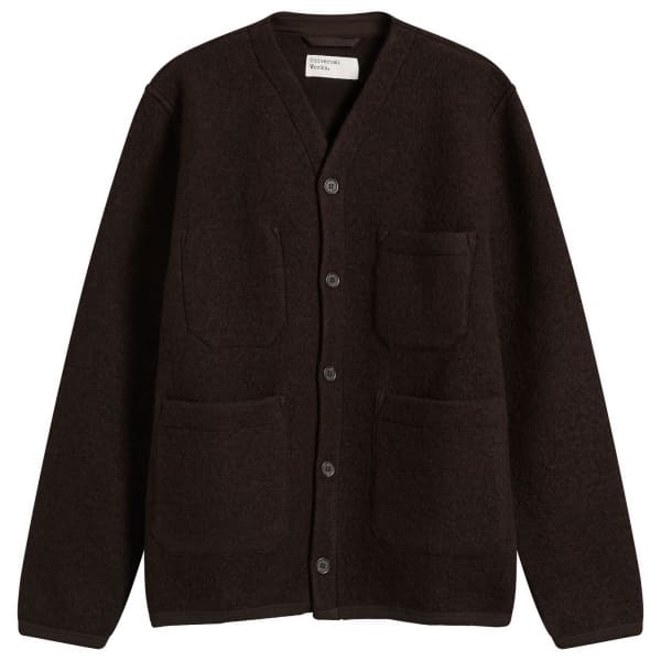 Универсальные кардиганы из шерстяного флиса Universal Works, коричневый
Универсальные кардиганы из шерстяного флиса Universal Works, коричневый