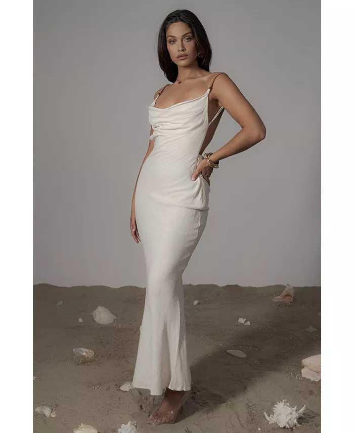 Женское льняное макси-платье Getaway JLUXLABEL, коричневый/бежевый
Женское льняное макси-платье Getaway JLUXLABEL, коричневый/бежевый