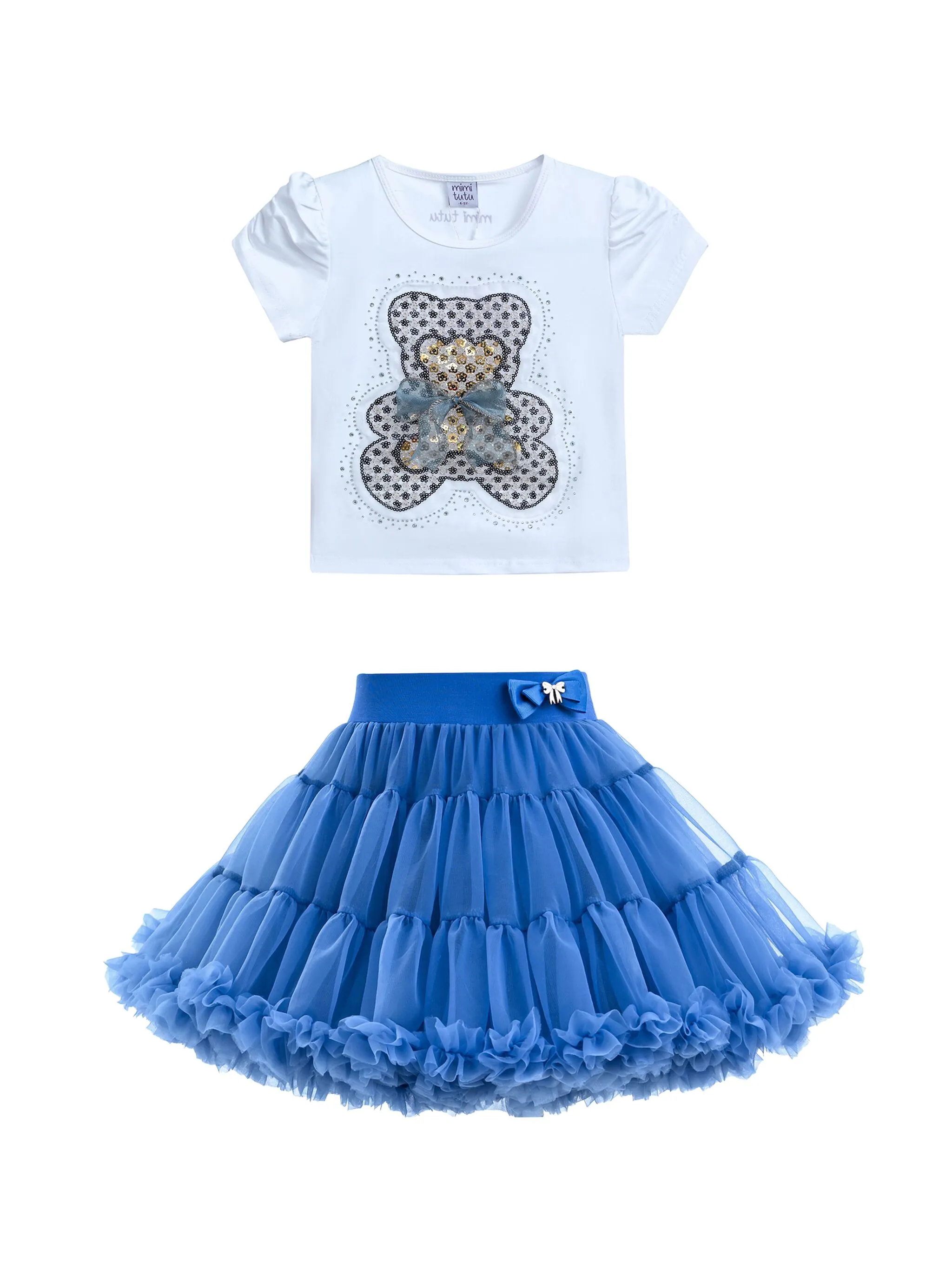 Комплект Natalie Bear из топа и юбки Mimi Tutu, белый
Комплект Natalie Bear из топа и юбки Mimi Tutu, белый