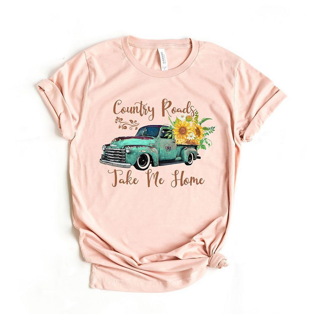 Футболка с короткими рукавами и графическим рисунком Country Roads Truck Simply Sage Market, цвет Blush
Футболка с короткими рукавами и графическим рисунком Country Roads Truck Simply Sage Market, цвет Blush