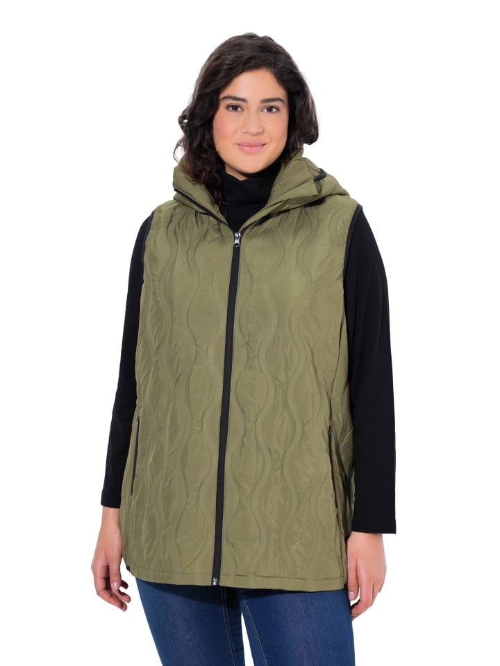 Ulla Popken Жилет цвета мха
Ulla Popken Жилет цвета мха