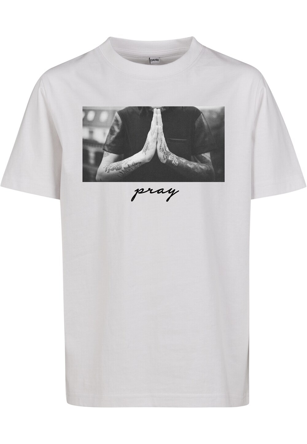 Рубашка Mister Tee Pray, белый 
Рубашка Mister Tee Pray, белый