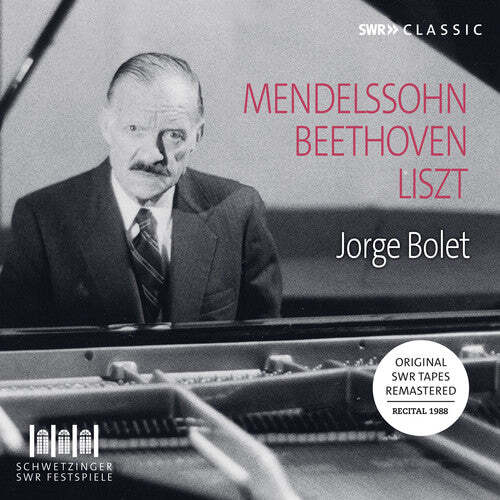 CD диск Mendelssohn / Bolet: Piano Recital 1988 
CD диск Mendelssohn / Bolet: Piano Recital 1988