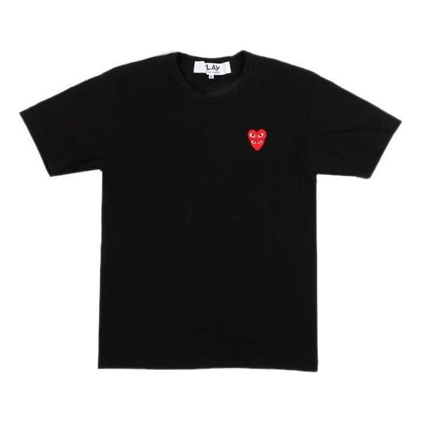 Футболка basic t-shirt red family heart 'black' Comme Des Garcons Play, черный
Футболка basic t-shirt red family heart 'black' Comme Des Garcons Play, черный