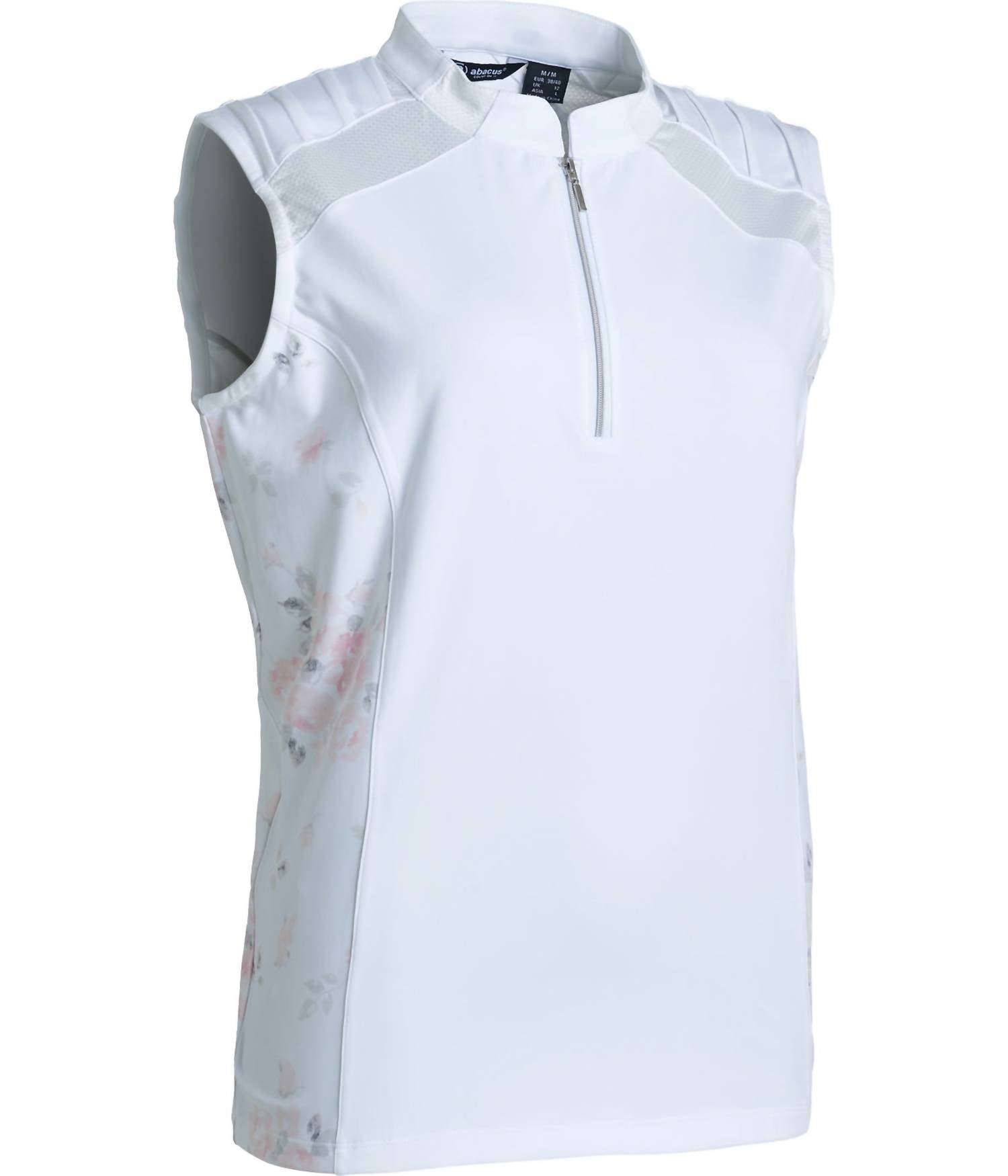 Женская рубашка-поло без рукавов Lisa в цветочек Abacus Sportswear US, цвет flower
Женская рубашка-поло без рукавов Lisa в цветочек Abacus Sportswear US, цвет flower