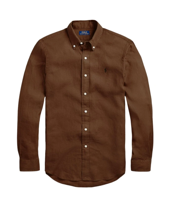 Льняная рубашка современного кроя, легкая Ralph Lauren, коричневый
Льняная рубашка современного кроя, легкая Ralph Lauren, коричневый